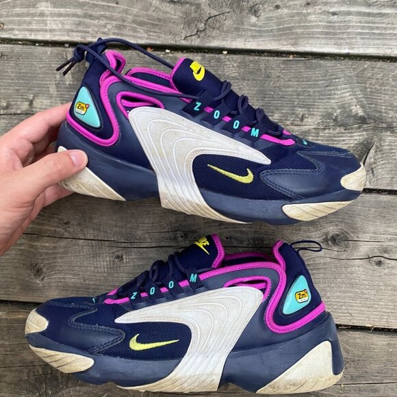 2019 Nike Zoom 2K Blackened Blue Size 8.5 - Picture 7 of 7